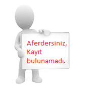 Gösterilecek geri bildirim yok!